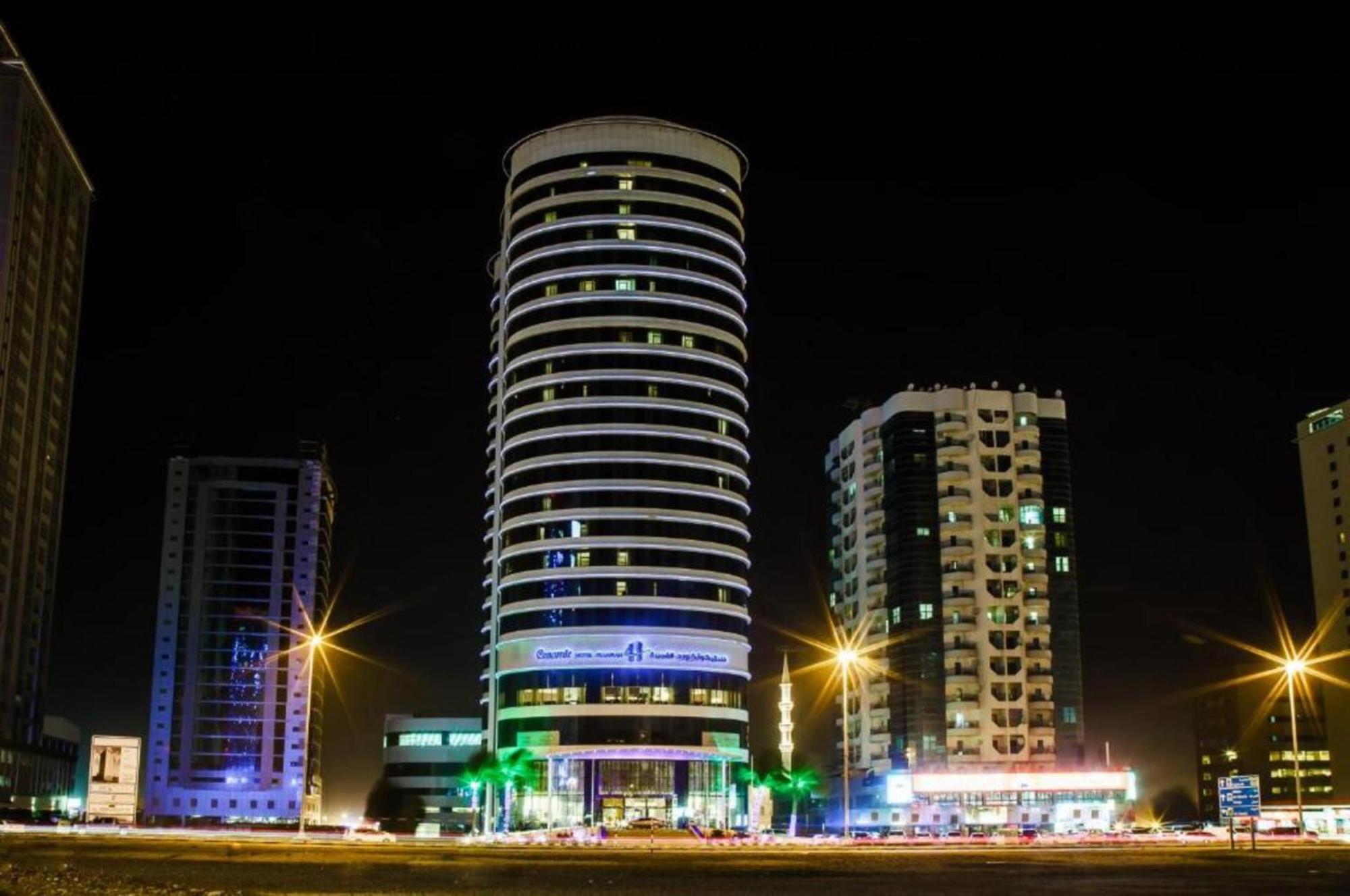Concorde Hotel Near Exhibition Center By Palette Resorts ฟูไจราห์ ภายนอก รูปภาพ