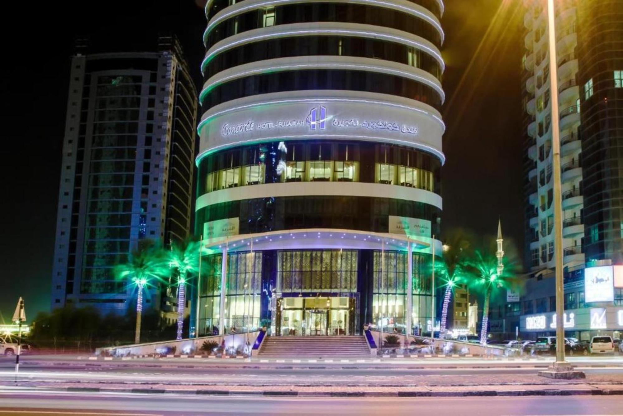 Concorde Hotel Near Exhibition Center By Palette Resorts ฟูไจราห์ ภายนอก รูปภาพ